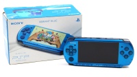 Игровая приставка Sony PSP 3008 Slim 64 Gb Blue В коробке